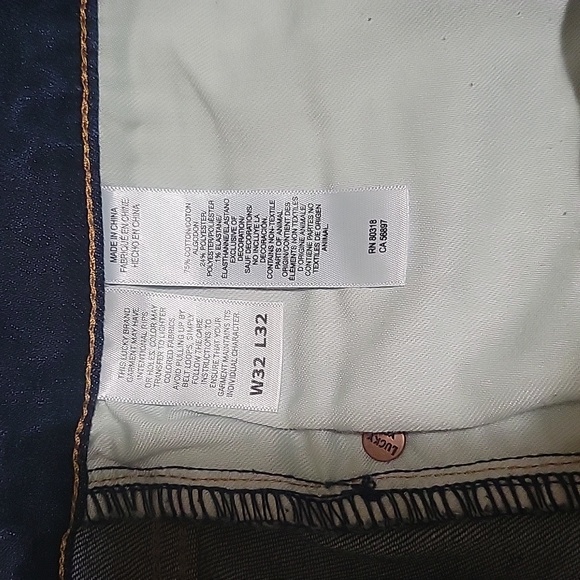 NWT Mens Lucky Brand Parivale Jeans 410 Athletic Slim 2 Way Stretch 32 x… - Picture 5 of 6